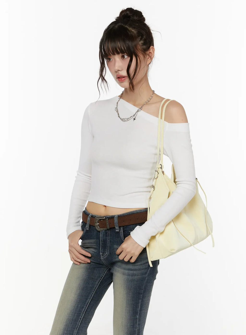 Slide Off Shoulder Top 
