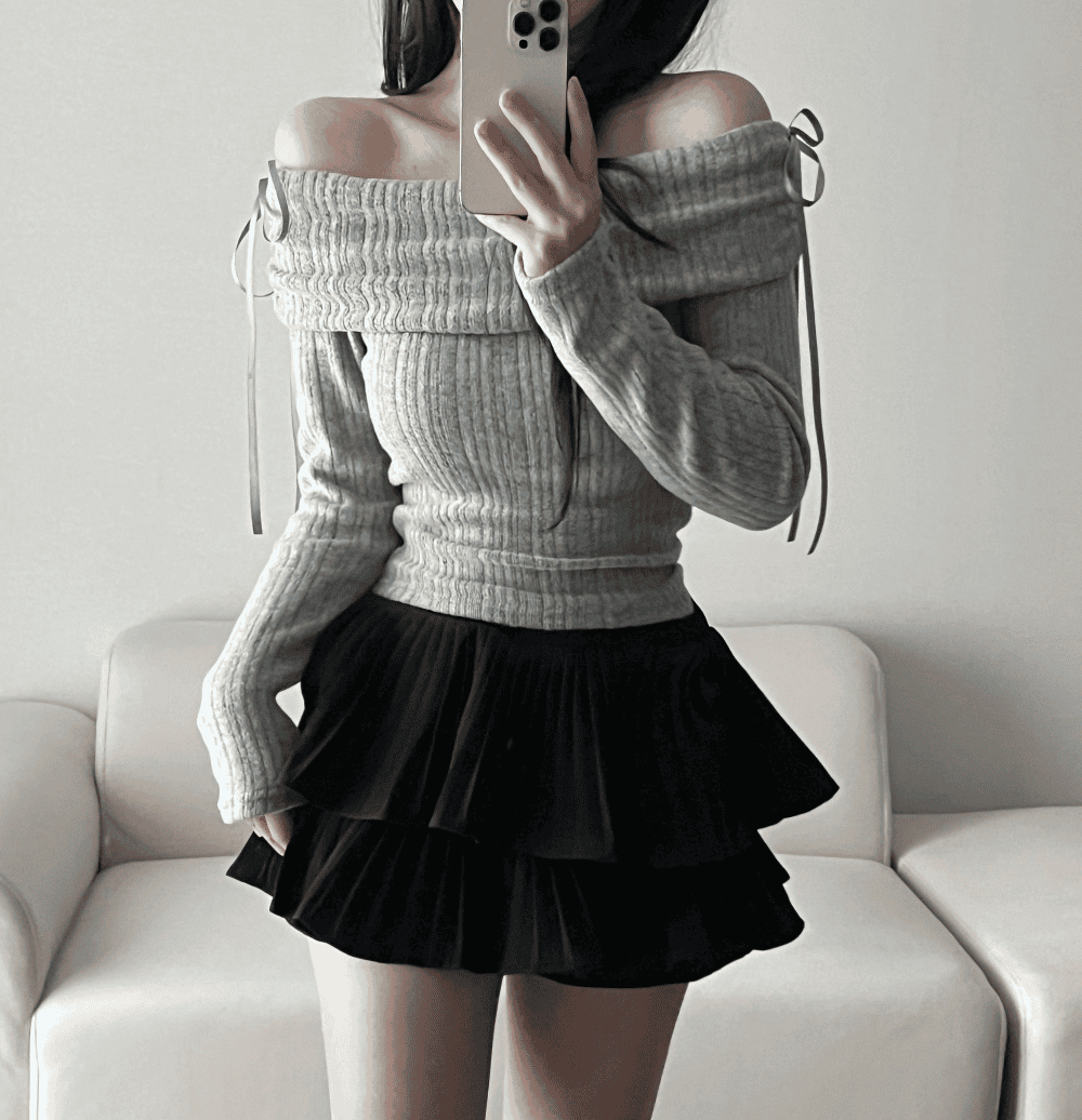 【🎀Early Spring Date】Double Ribbon Knit 