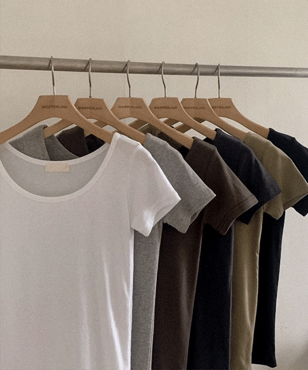 [Everyday Comfort] Basic Round Tee 