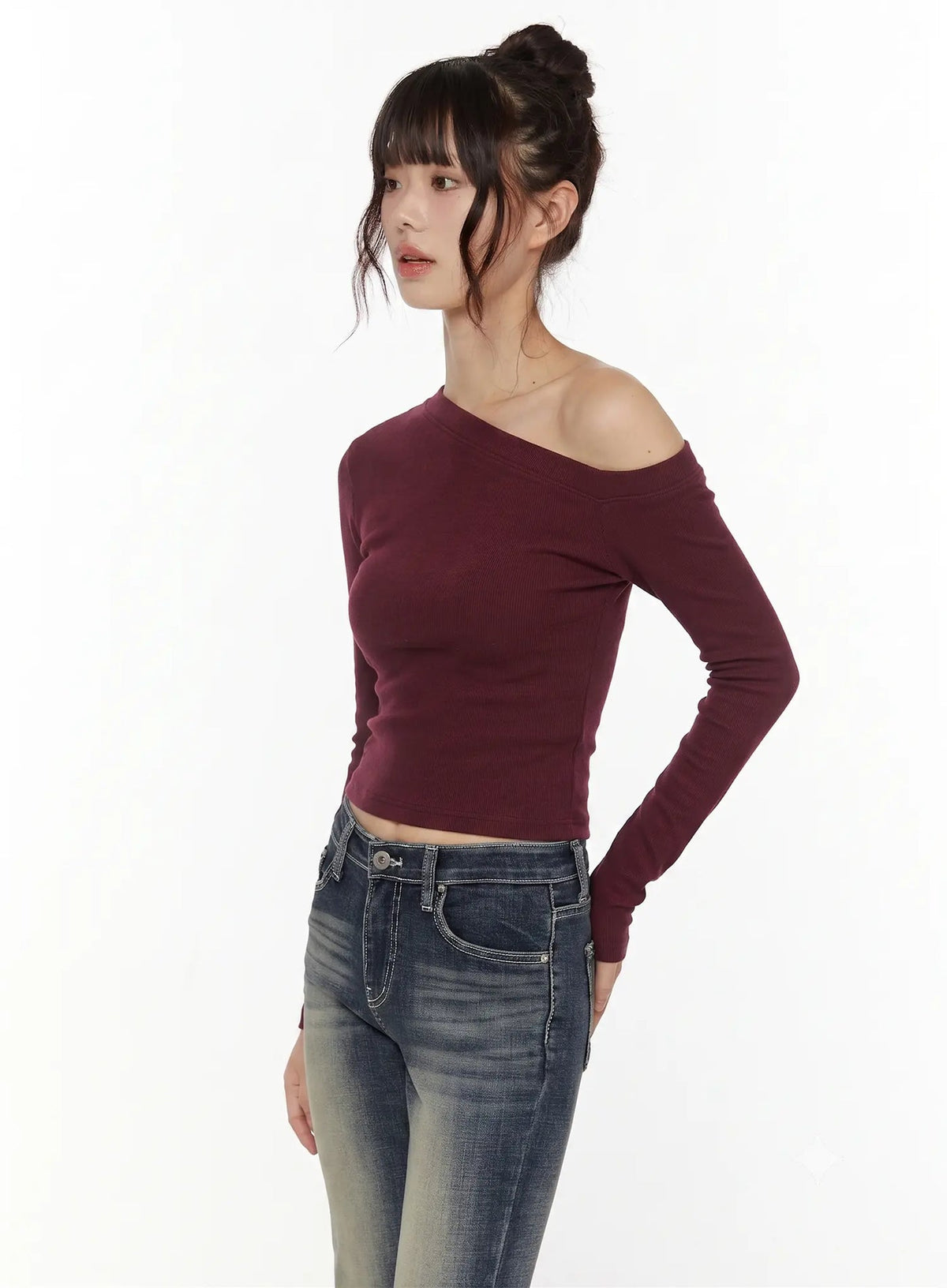 Slide Off Shoulder Top 