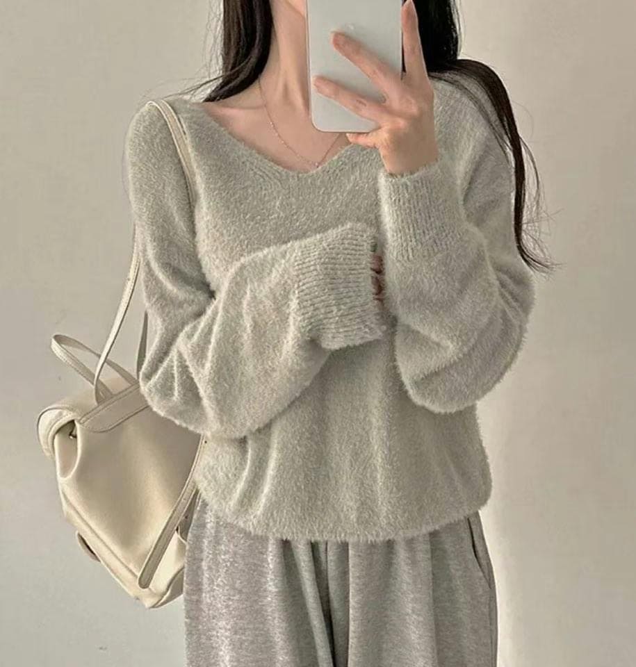 Angora Fluffy Knit