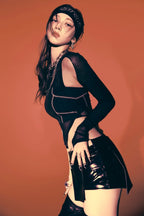 [KARINA Whiplash same style] LETTERING HAIR BAND 