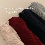 【🍷Christmas &amp; New Year PICK】Warmer Crop Knit 