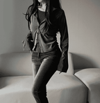 [Y2K Preppy Style] Stripe Layered Cardi Set 