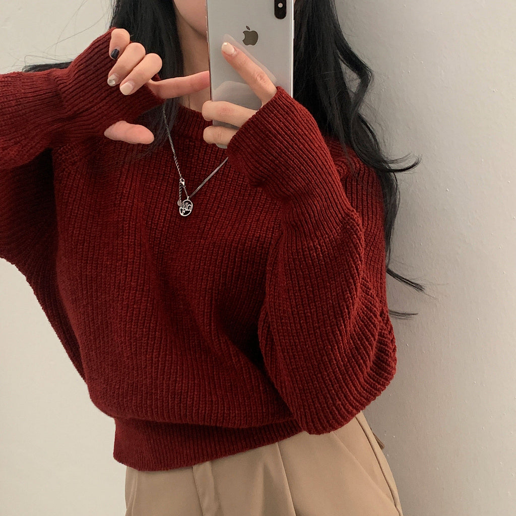 【🍷Christmas &amp; New Year PICK】Warmer Crop Knit 