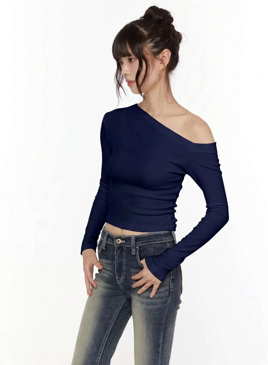 Slide Off Shoulder Top 