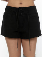 【🍂拼色神褲】Colorblock A-Line Shorts