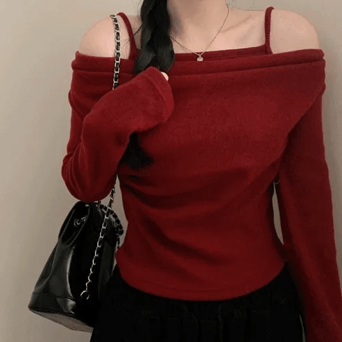 【🌸Spring Fresh Style】Drape Fleece Top 