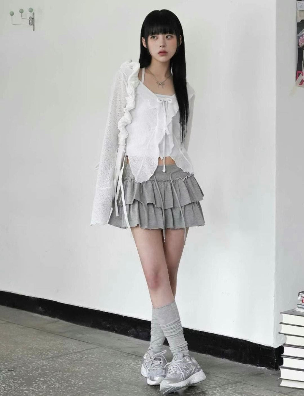 【🖤y2k vibe】Cancan Skirt 