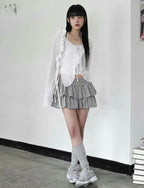 【🖤y2k vibe】Cancan Skirt 