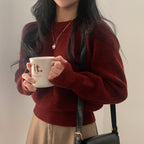 【🍷Christmas &amp; New Year PICK】Warmer Crop Knit 