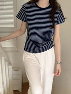 [Comfortable and Relaxed] Daily Stripe Tee