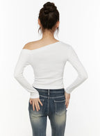 Slide Off Shoulder Top 