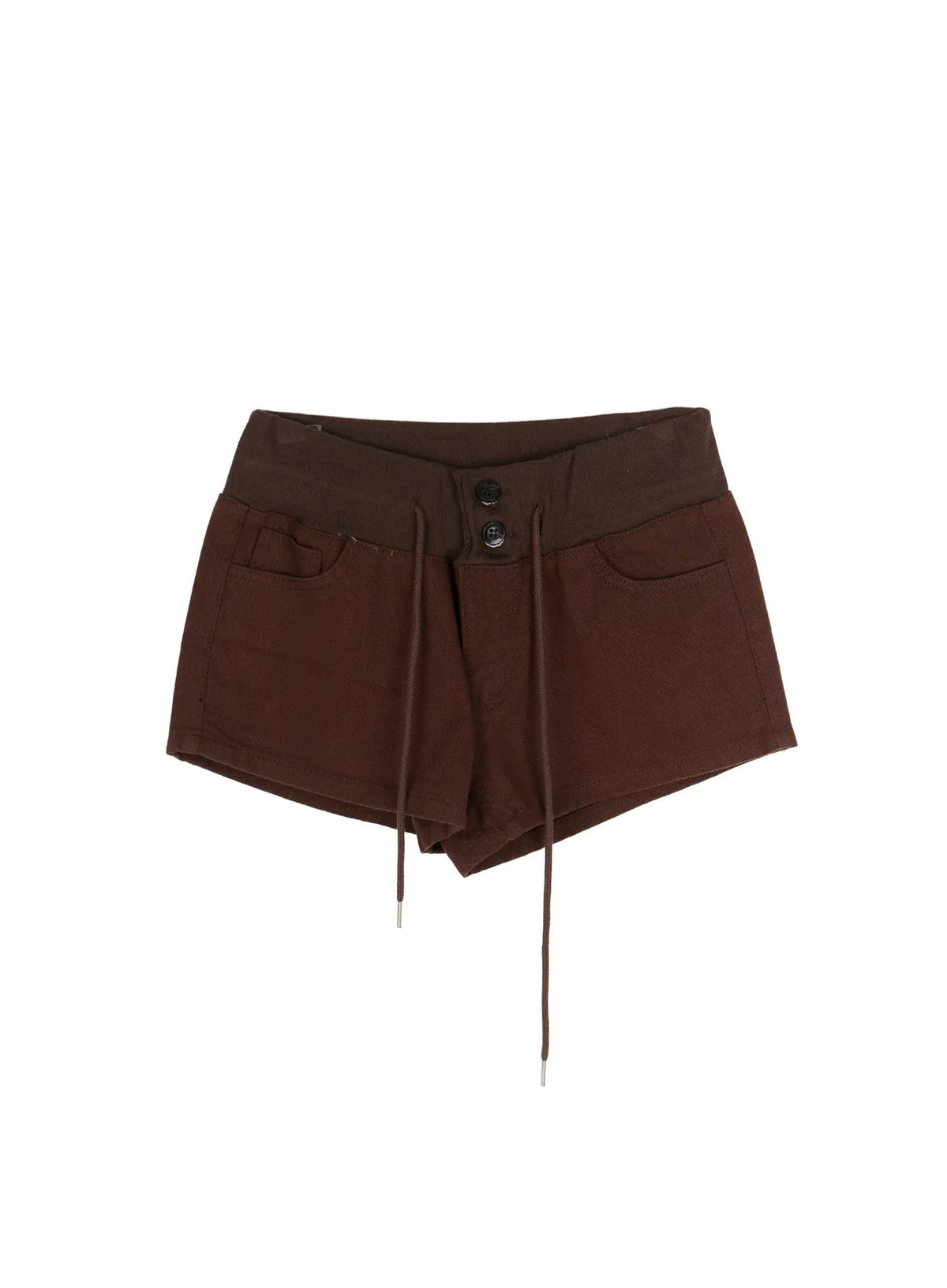 【🍂拼色神褲】Colorblock A-Line Shorts