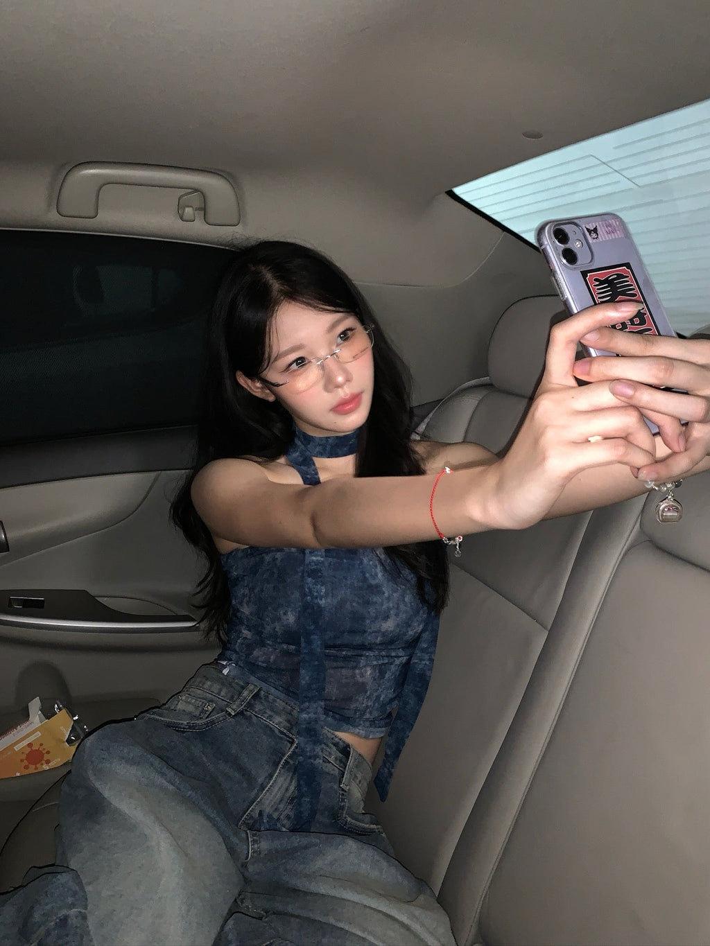 【y2k vibe】Tie-Dye Scarf Set 