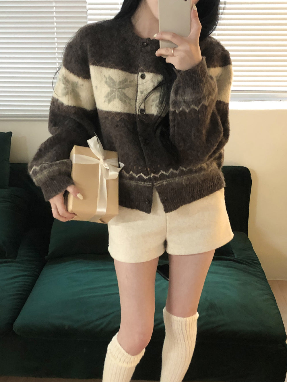 【☃️情侶裝】Snowflake Angora Knitwear