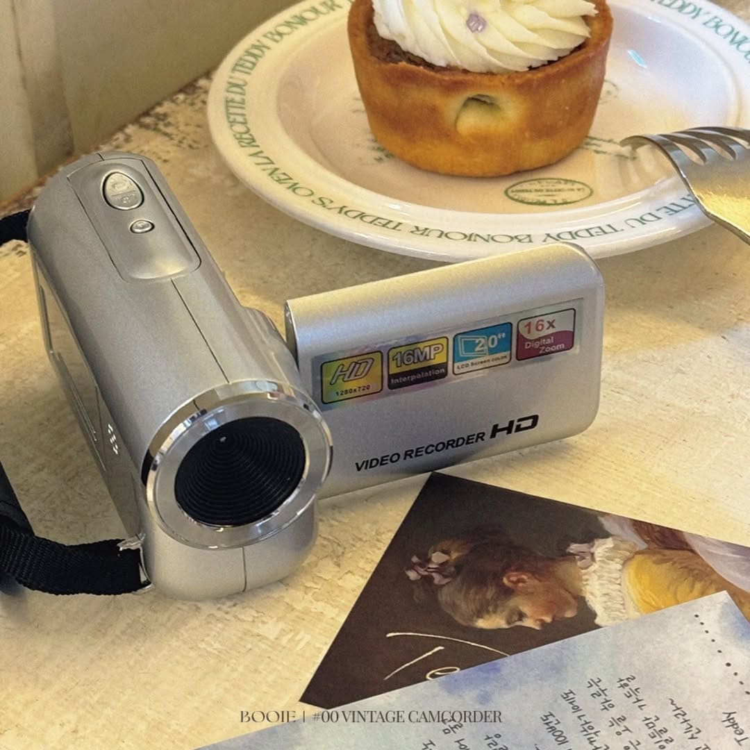 【📹Ditto】Korean Y2K Retro Camcorder 