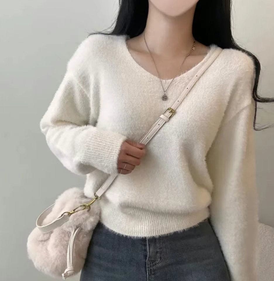 Angora Fluffy Knit