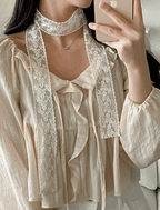 【🎀Romantic and Sweet】Lace Choker Scarf 