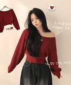 【🧧New Year Essential】Boat Neck Wool Knit 