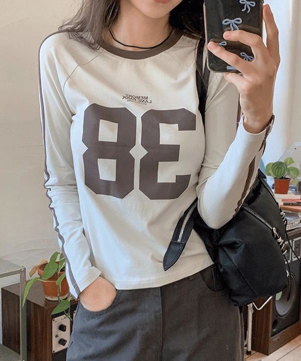 【🎧y2k vibe】38 Modal Long Sleeve Tee 