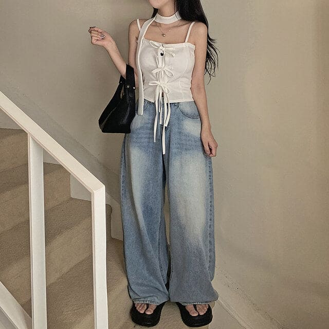 【y2k vibe】Ribbon Muffler Set