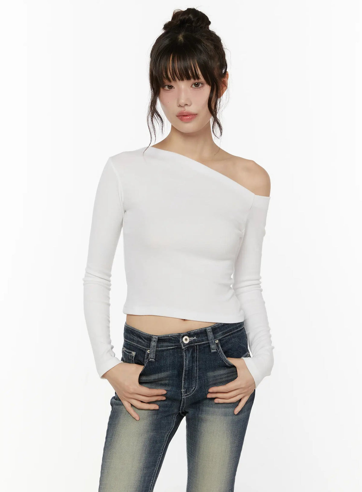 Slide Off Shoulder Top 