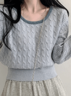 【🩵Soft】Cozy Cable Knit 