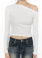Slide Off Shoulder Top 