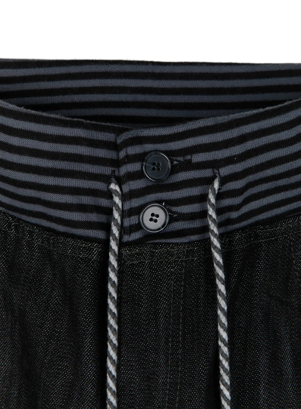【條紋神褲】Stripe Wide Jeans