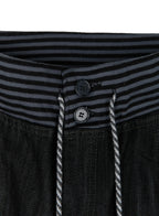 【條紋神褲】Stripe Wide Jeans