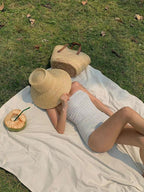 [Shop owner's personal favorite!] Halter Stripe Monokini 