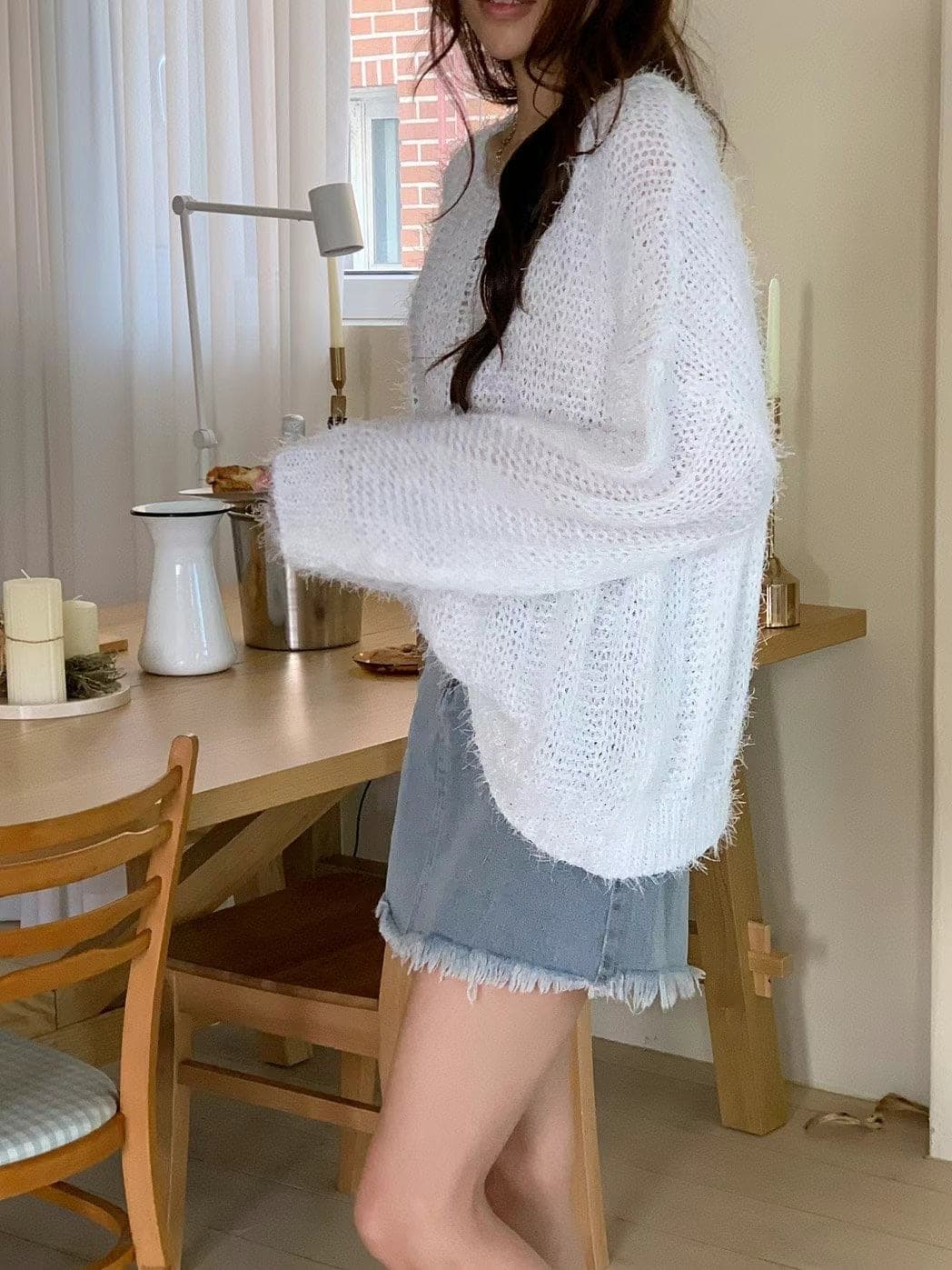 【🤎Autumn/Winter Essential】Loose Fit Angora Knit 