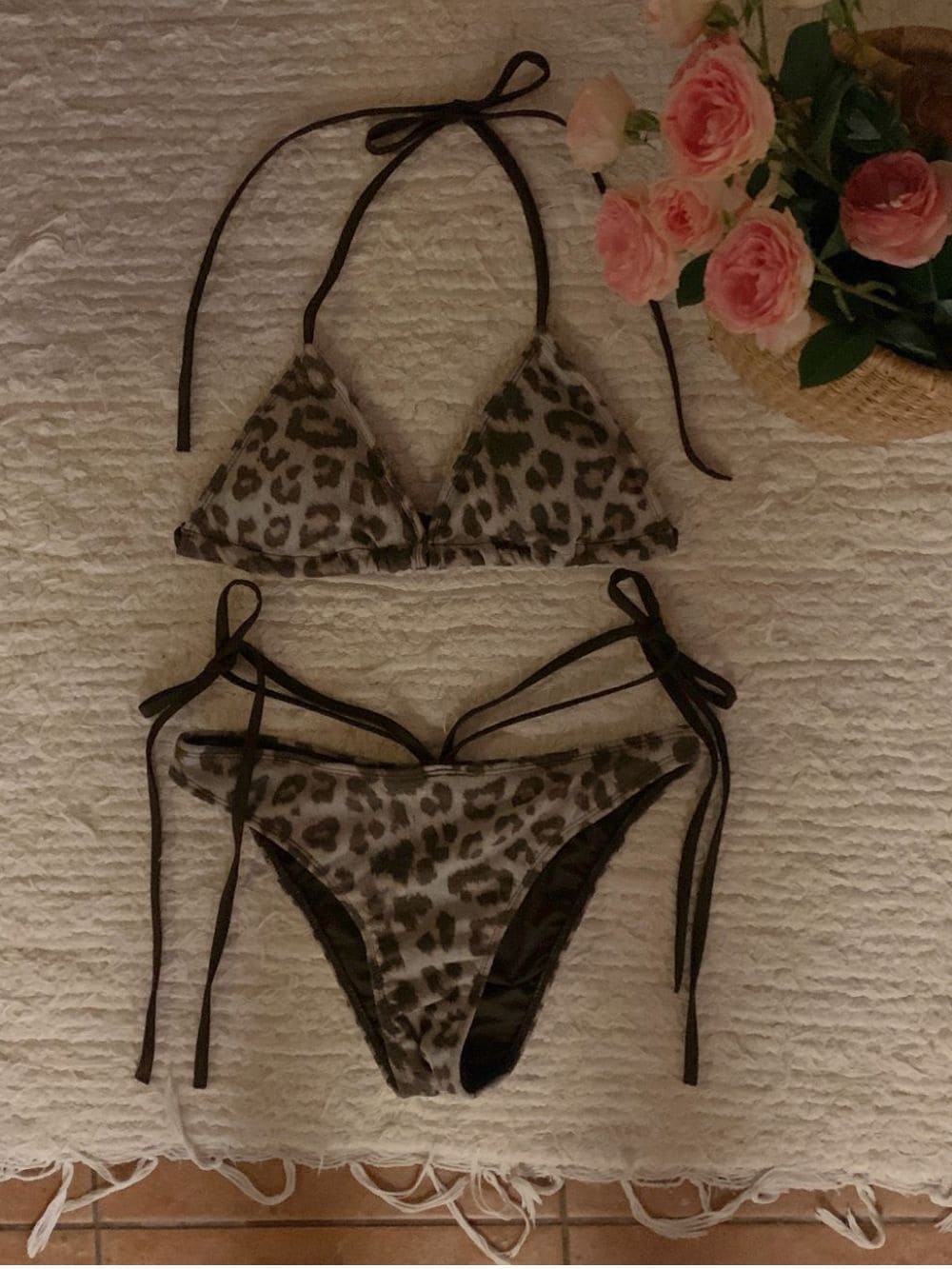 【🤎Sweet Wild Leopard】Leopard Bikini 