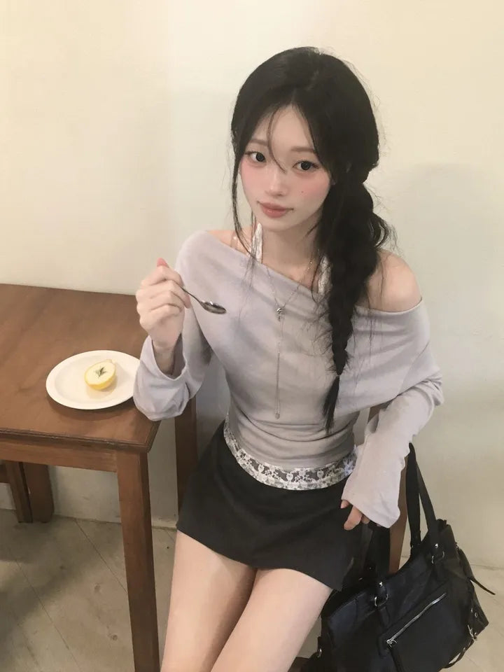 【溫柔約會】Lace Layered Top