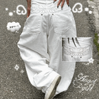 【夏日彎刀褲】Angel Wide Pants