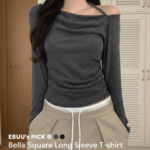 【春夏新品】Strap Drape Top