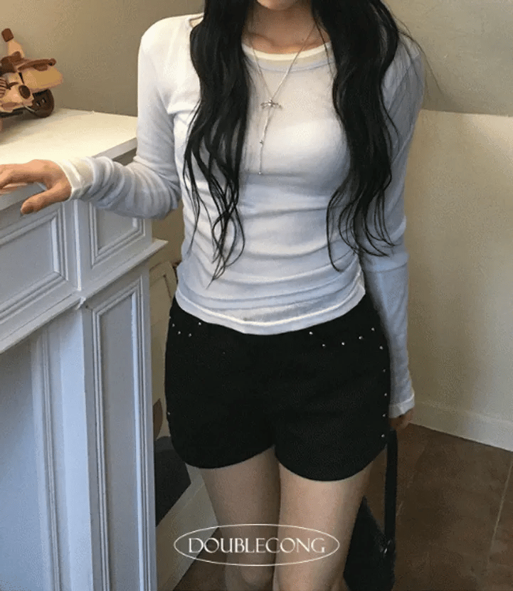 [Hot &amp; Spicy] Chill Denim Shorts 