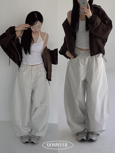 【彎刀神褲】Back Belt Pants