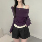 【🤎秋冬約會】Flower Halter Top