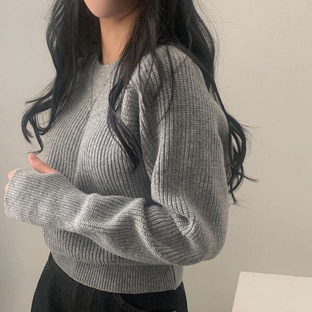 【🍷Christmas &amp; New Year PICK】Warmer Crop Knit 