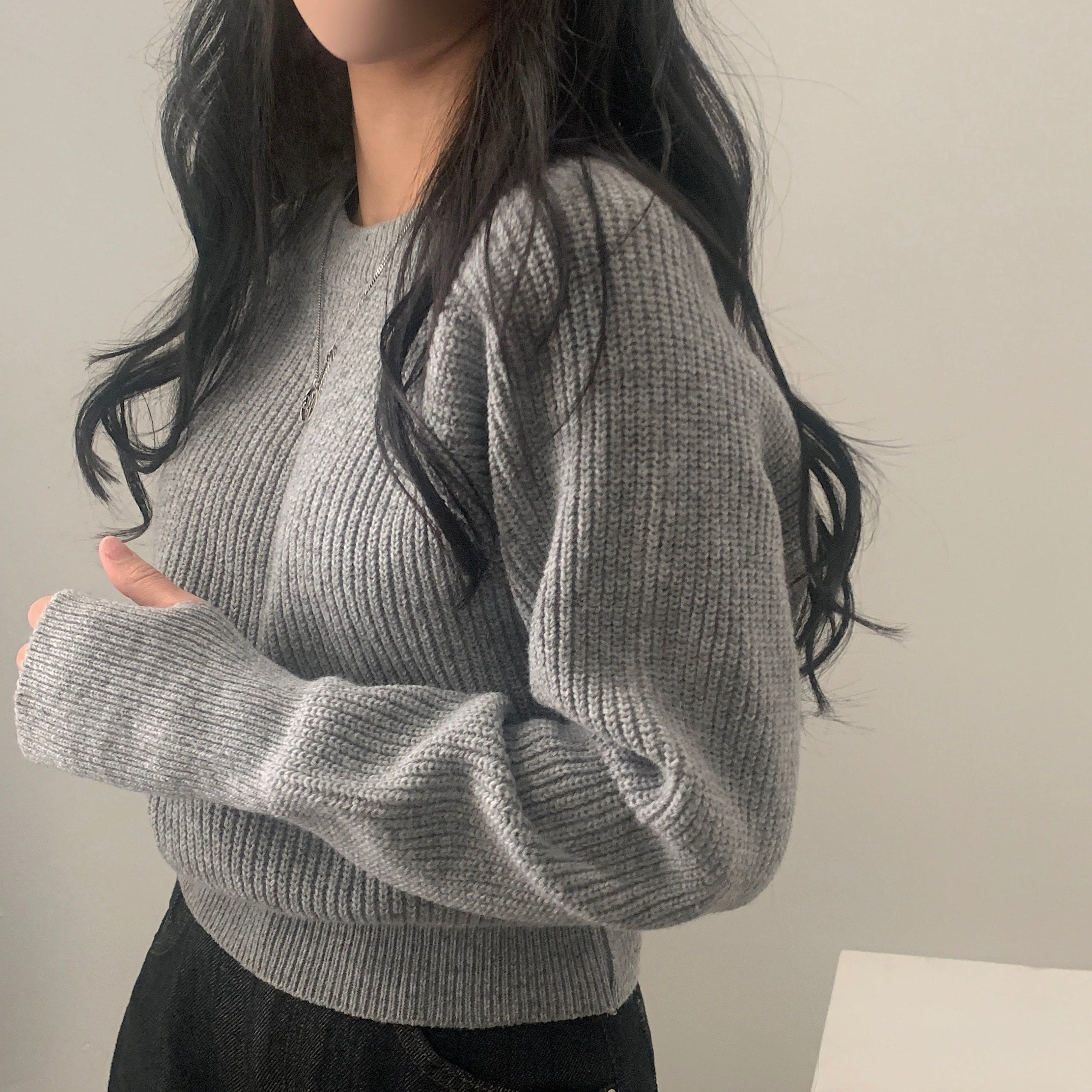 【🍷Christmas &amp; New Year PICK】Warmer Crop Knit 