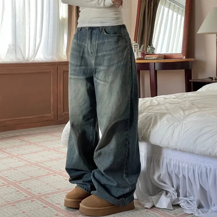 【OOTJ】Winter Wide Jeans 