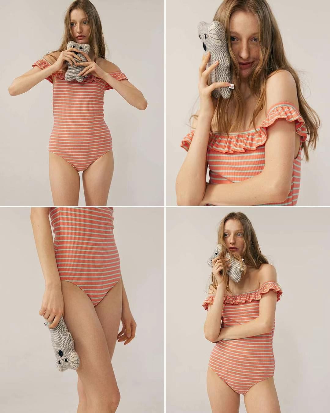 【💜Sweet Girl】 Ruffles Monokini 