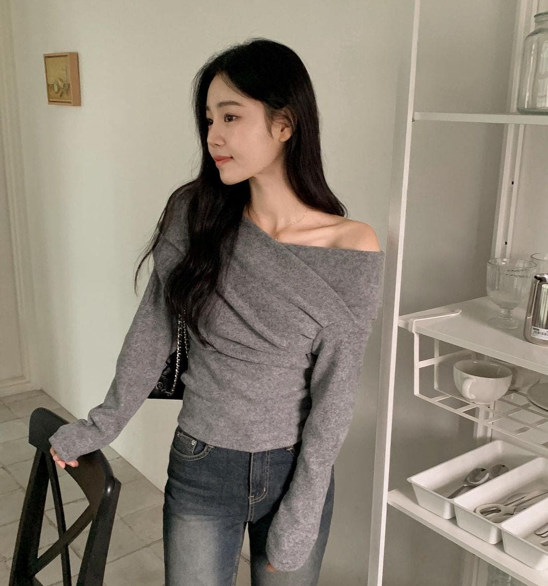 Natural Mood Wrap Top