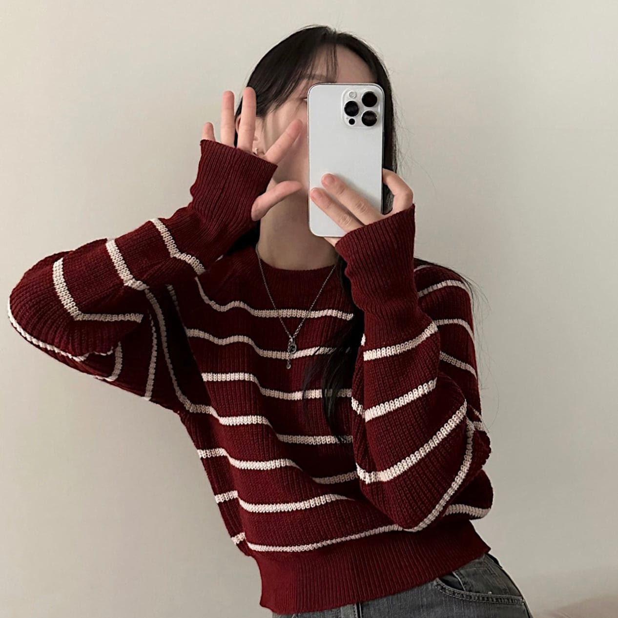【🍷Christmas &amp; New Year PICK】Striped Warm Loose Knit Sweater 