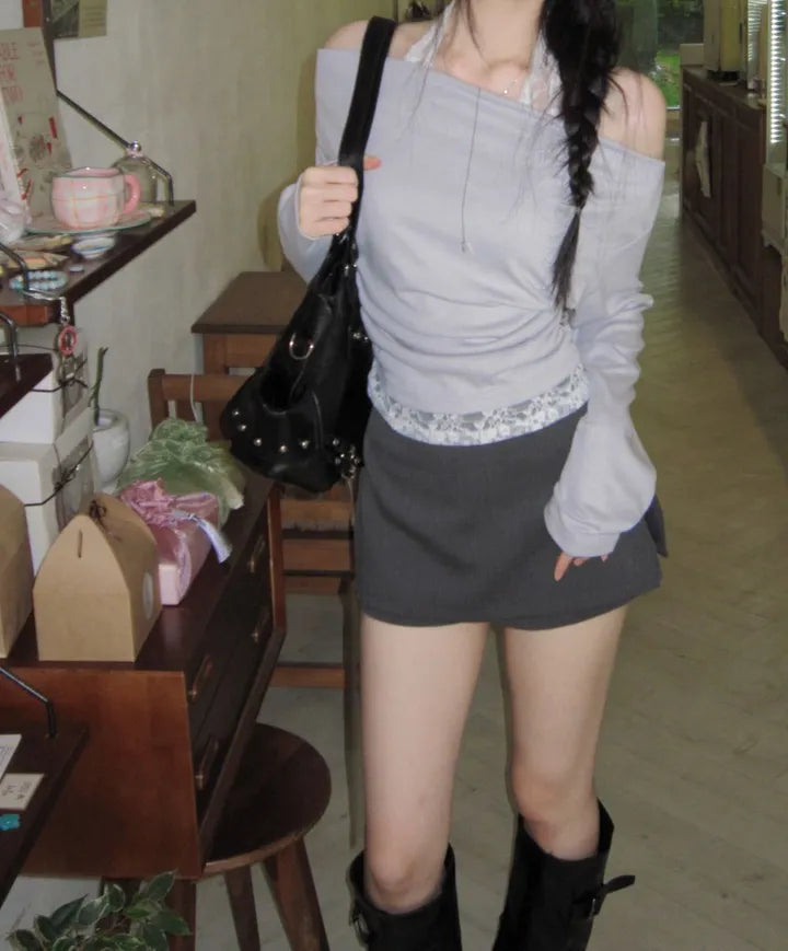 【溫柔約會】Lace Layered Top