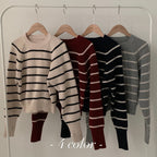 【🍷Christmas &amp; New Year PICK】Striped Warm Loose Knit Sweater 