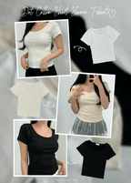 [Korean Style Everyday] Dot Point Tee 