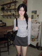 【溫柔約會】Lace Layered Top